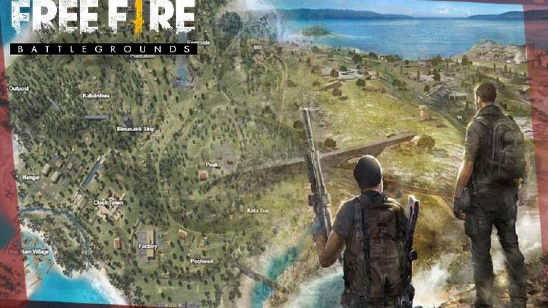 free fire Map